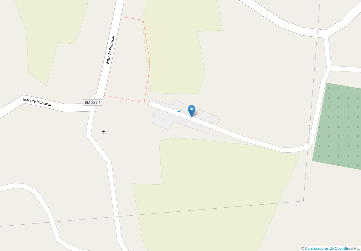 mapa com a localização do parque de estacionamento, clique para mais detalhes e navegação Localização do